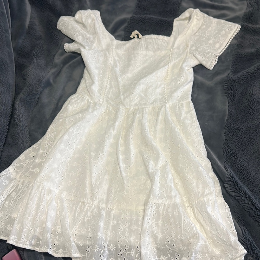 White dress